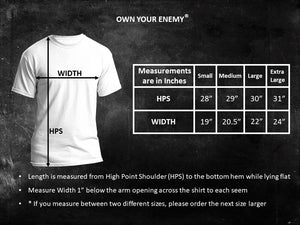 Own Your Enemy Short Sleeve T-Shirt